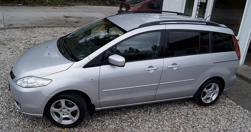 Mazda 5 cena 12500 przebieg: 159000, rok produkcji 2006 z Szczecin małe 742